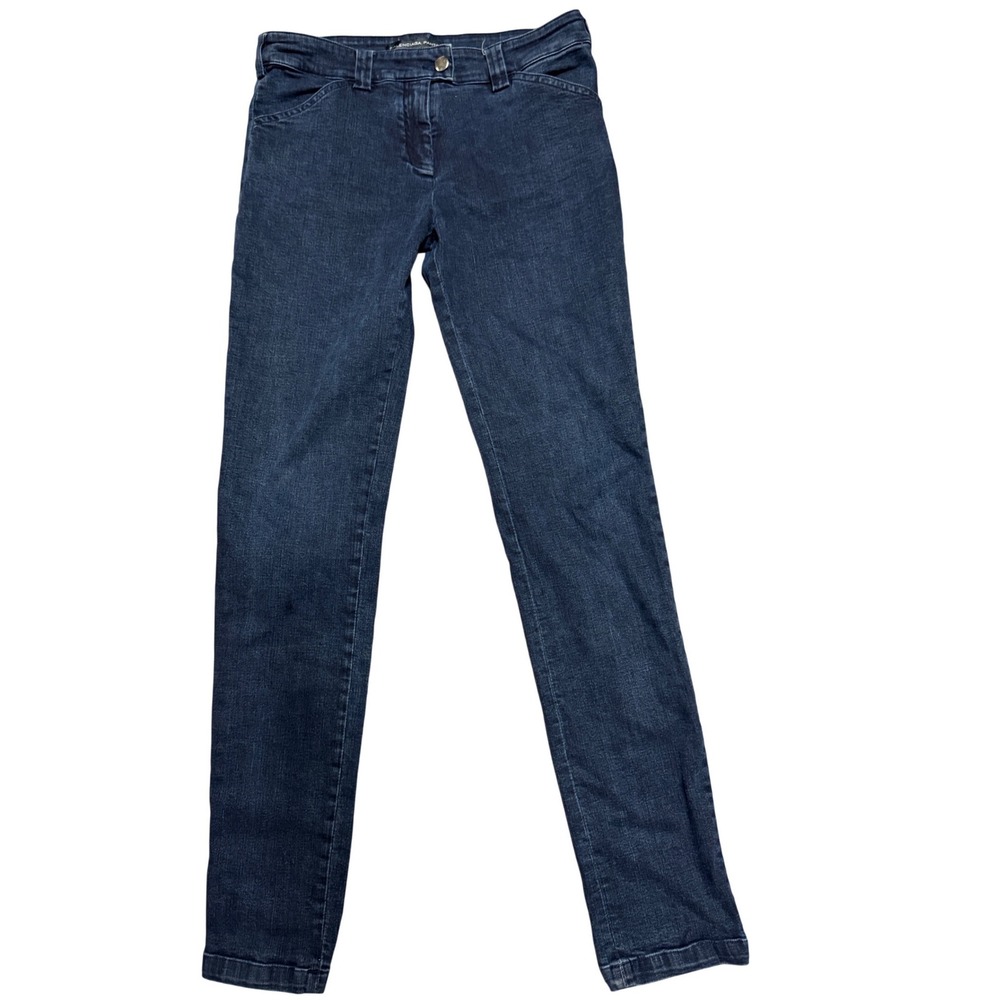 Balenciaga Pants Womens Dark Wash Denim Jeans Size 40 Made in Portugal